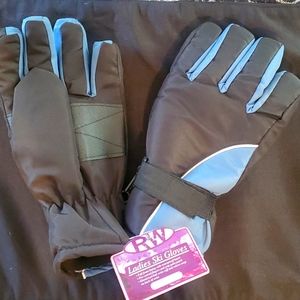 Women's Fleece Lined Rugged Wear Gloves - Size Medium